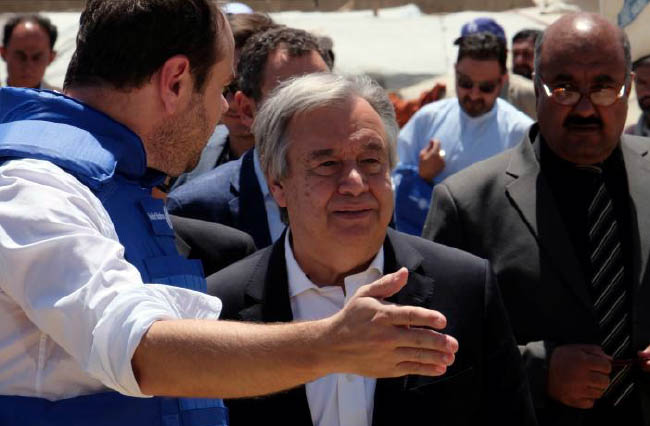 No Military Solution in  Afghanistan: Guterres
